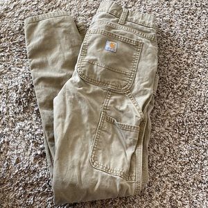 Carhartt slim fit khaki cargo